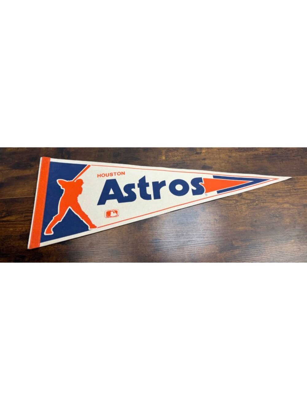 Houston Astros Vintage MLB Pennant With Official Logo 29.5 inches